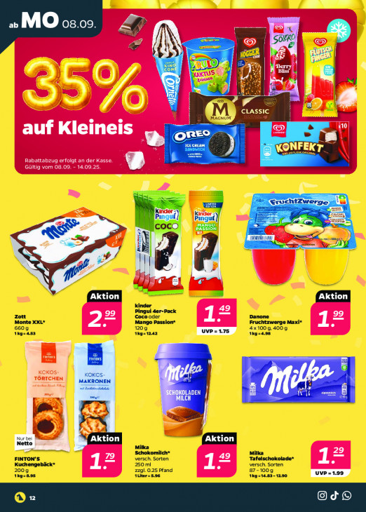 Netto Angebote ab 08.09.25 bis 13.09.25