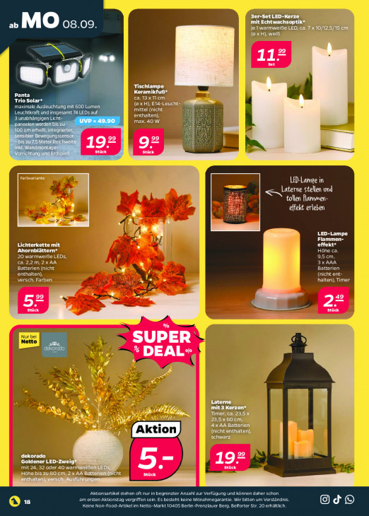 Netto Angebote ab 08.09.25 bis 13.09.25
