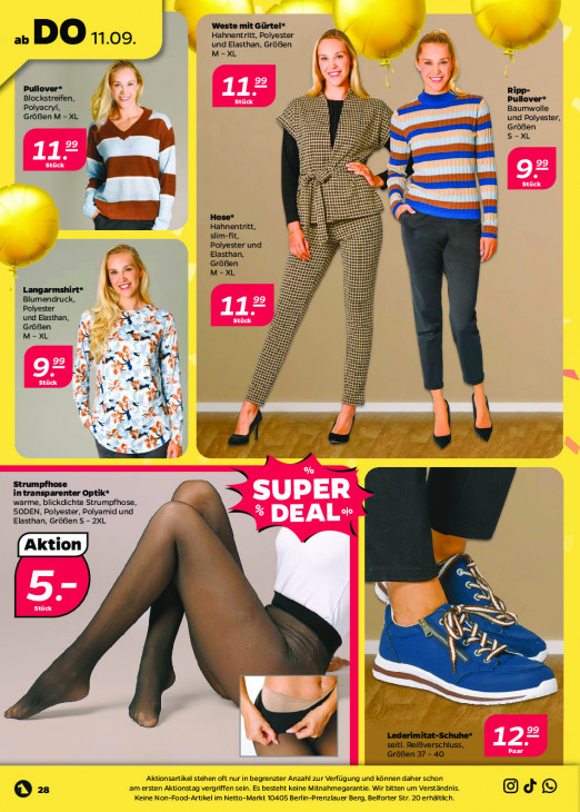 Netto Angebote ab 08.09.25 bis 13.09.25