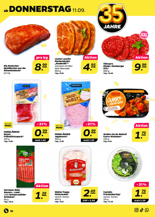 Netto Angebote ab 08.09.25 bis 13.09.25