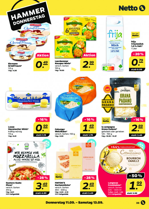 Netto Angebote ab 08.09.25 bis 13.09.25