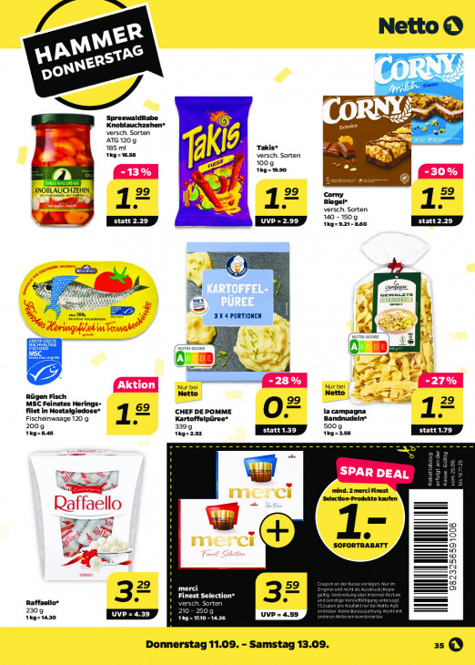 Netto Angebote ab 08.09.25 bis 13.09.25