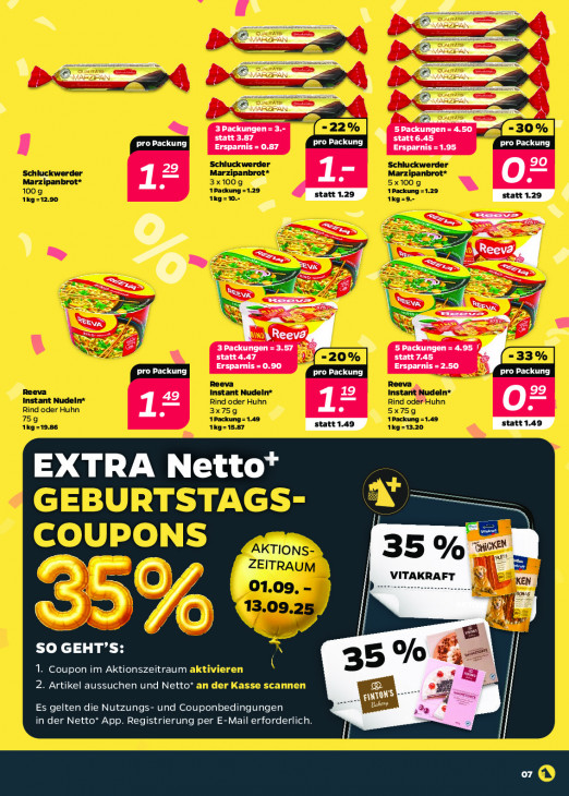 Netto Angebote ab 08.09.25 bis 13.09.25