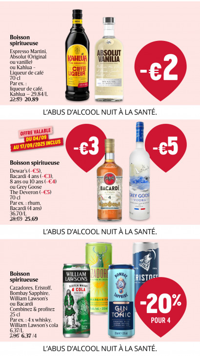 Delhaize Dépliant 04.09.2025