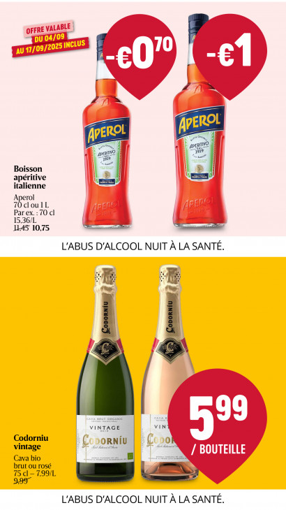 Delhaize Dépliant 04.09.2025