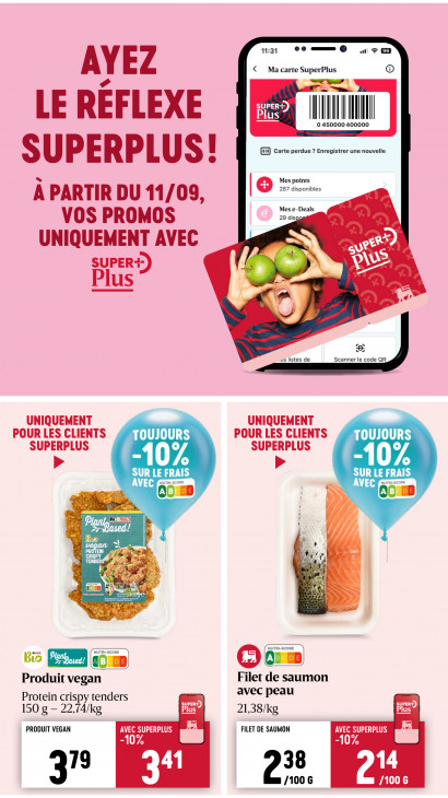 Delhaize Dépliant 04.09.2025