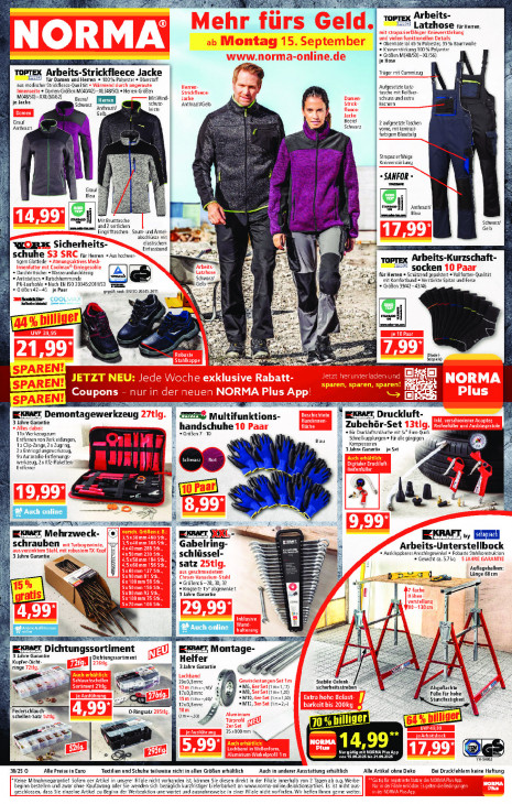 Norma Angebote ab 15.09.25 bis 20.09.25