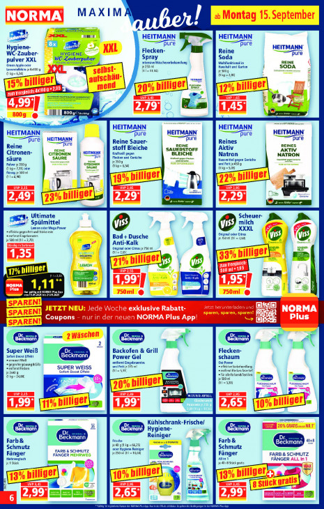 Norma Angebote ab 15.09.25 bis 20.09.25