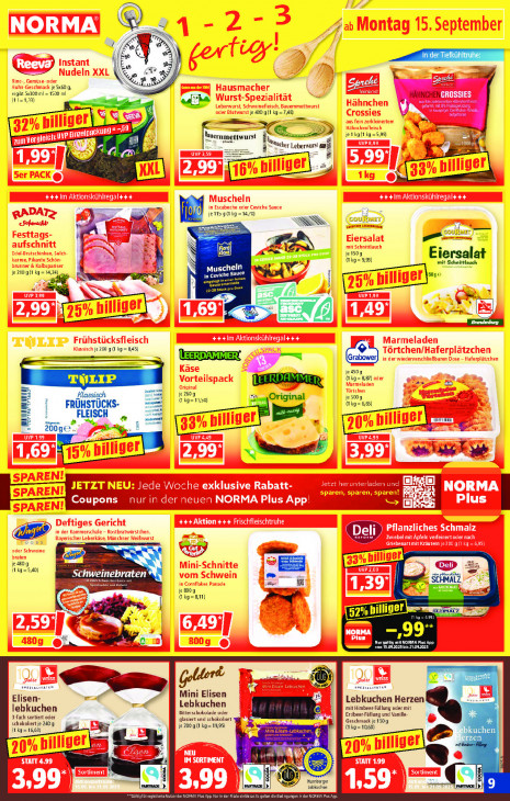 Norma Angebote ab 15.09.25 bis 20.09.25