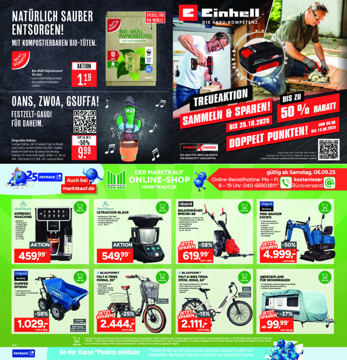 Marktkauf Angebote ab 08.09.25 bis 13.09.25