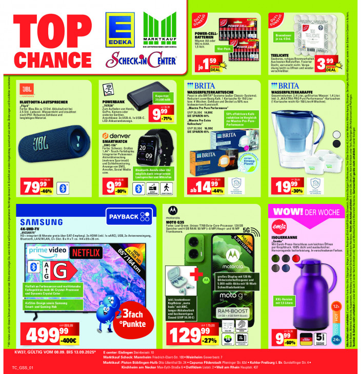 Marktkauf Angebote ab 08.09.25 bis 13.09.25