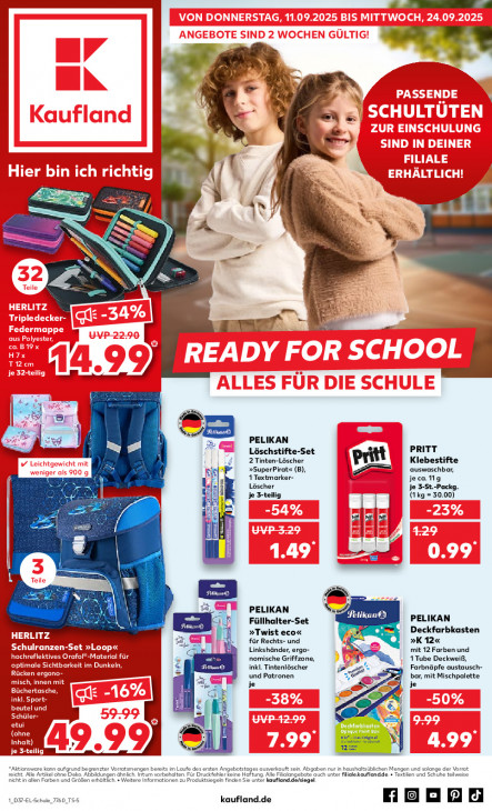 Kaufland Angebote ab 11.09.25 bis 24.09.25