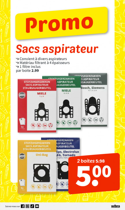 Wibra Dépliant 08.09.2025