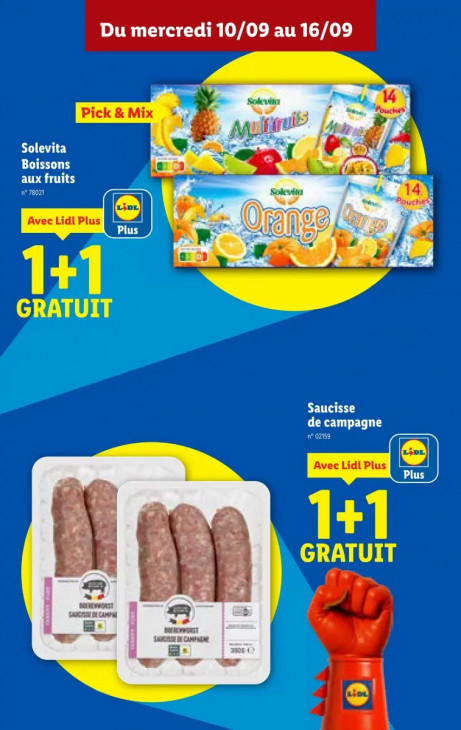 Lidl Dépliant 10.09.2025