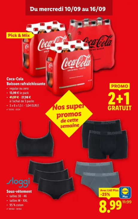 Lidl Dépliant 10.09.2025