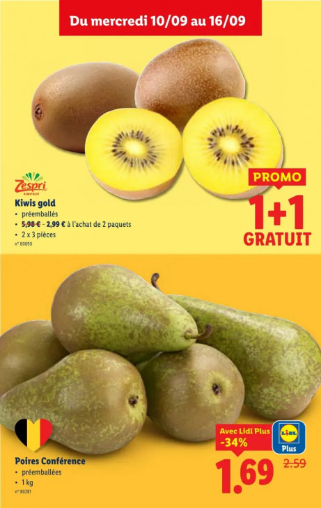 Lidl Dépliant 10.09.2025