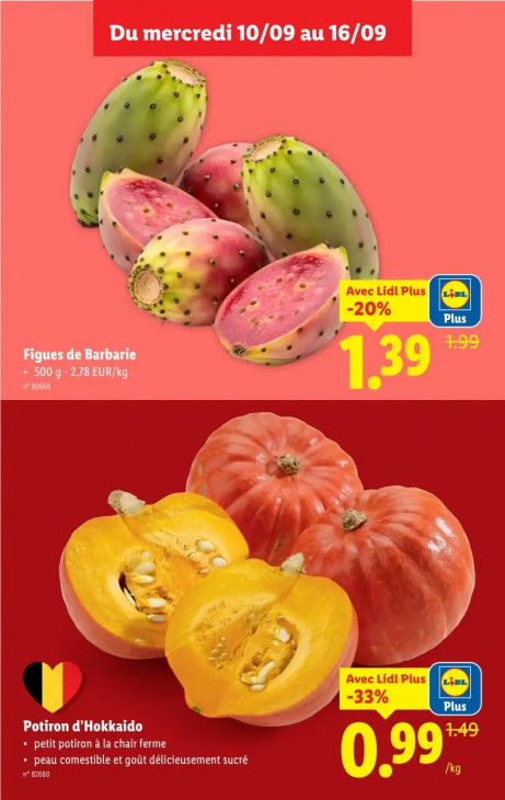 Lidl Dépliant 10.09.2025