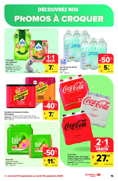 Carrefour Dépliant 10.09.2025