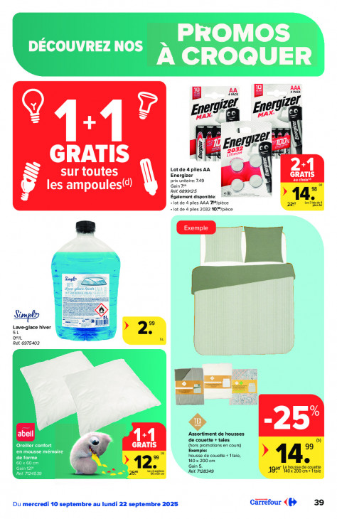 Carrefour Dépliant 10.09.2025