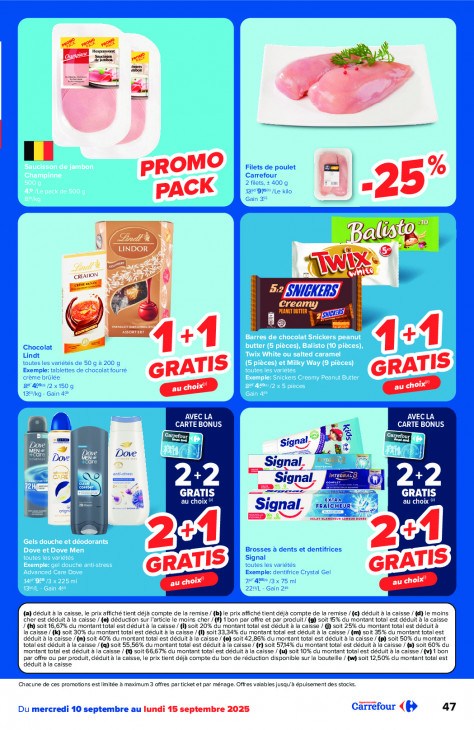 Carrefour Dépliant 10.09.2025