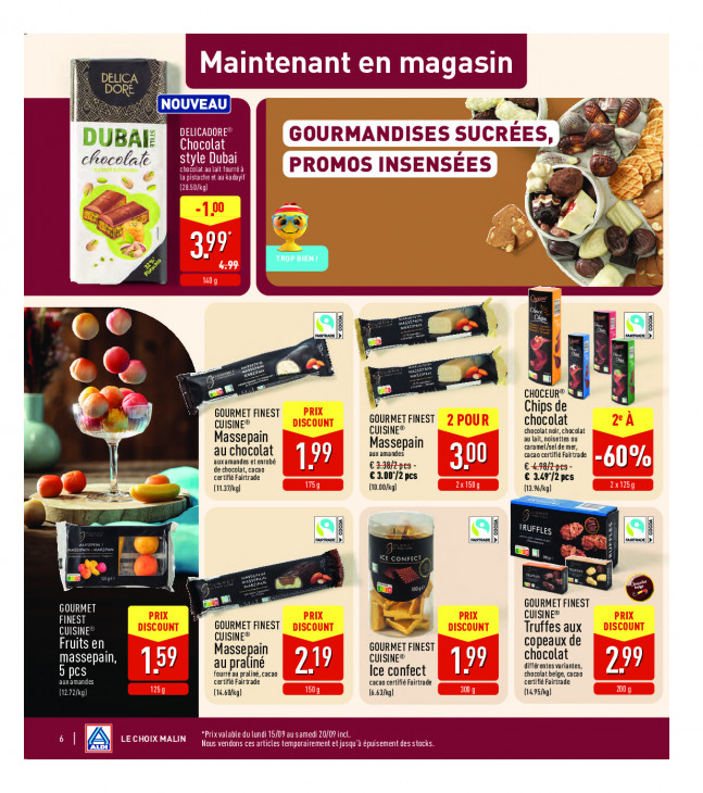 Aldi Dépliant 15.09.2025