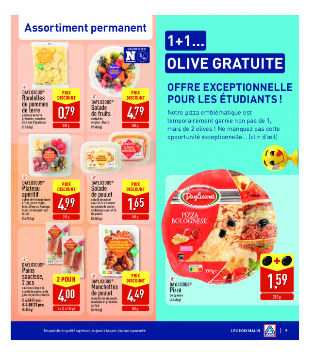 Aldi Dépliant 15.09.2025