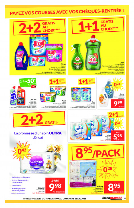 Intermarché Dépliant 16.09.2025