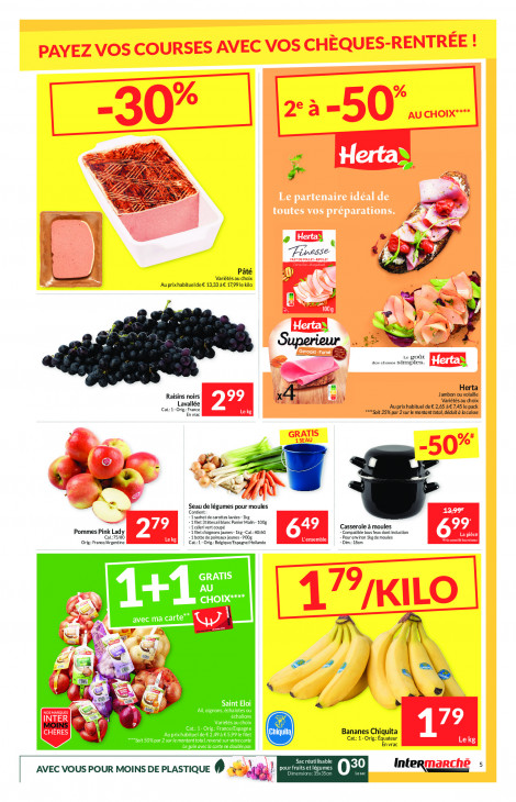 Intermarché Dépliant 16.09.2025