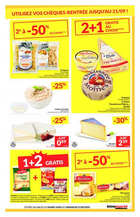 Intermarché Dépliant 16.09.2025