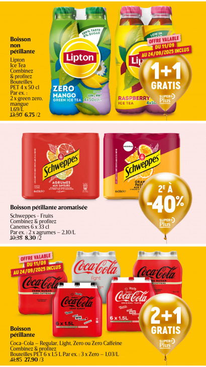 Delhaize Dépliant 11.09.2025