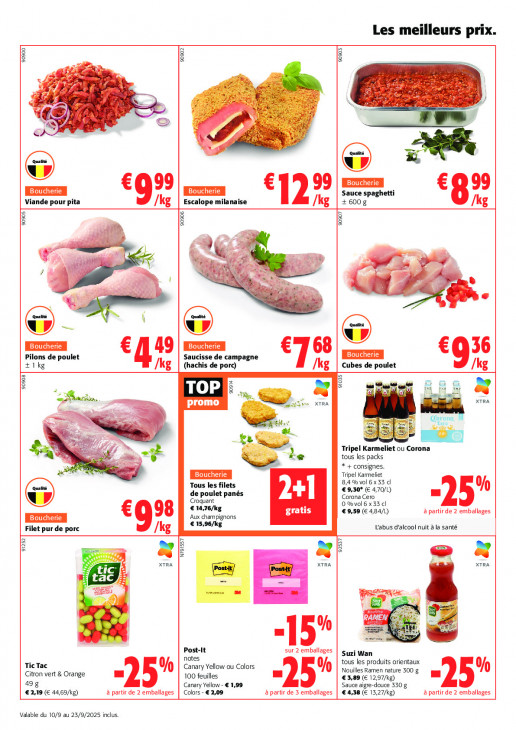 Colruyt Dépliant 10.09.2025