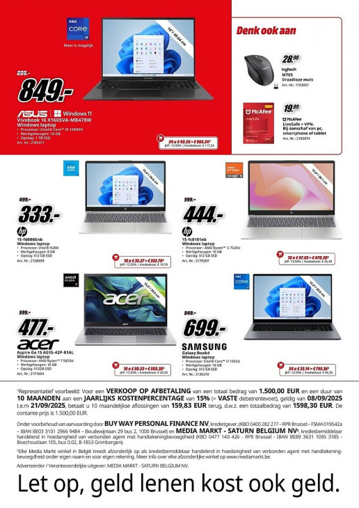 Media Markt Folder 08.09.2025