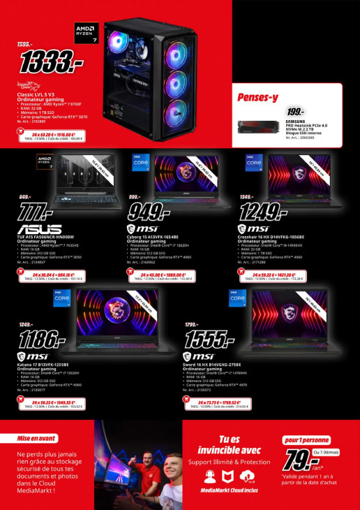 Media Markt Dépliant 08.09.2025