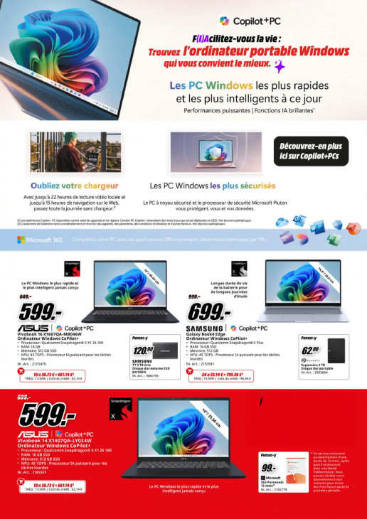Media Markt Dépliant 08.09.2025