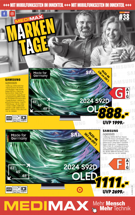 MEDIMAX Angebote ab 12.09.25 bis 19.09.25
