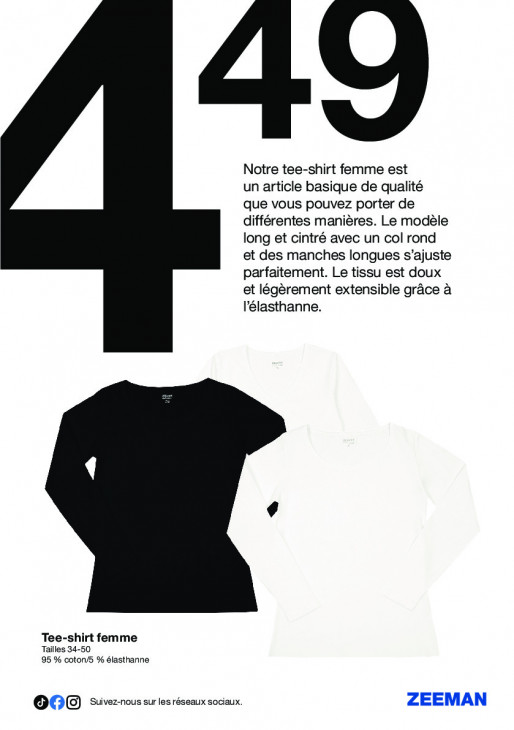 Zeeman Dépliant 13.09.2025