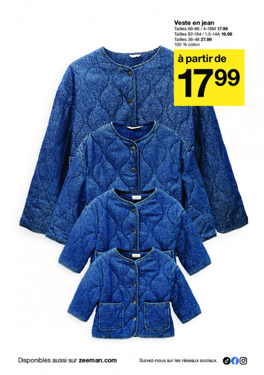 Zeeman Dépliant 13.09.2025