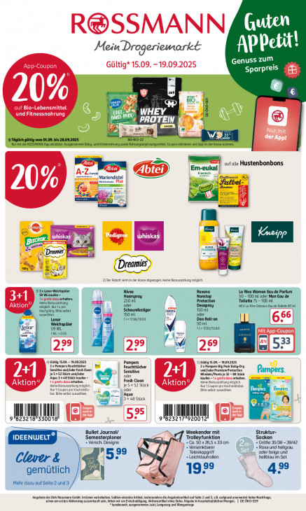 Rossmann Angebote ab 15.09.25 bis 20.09.25