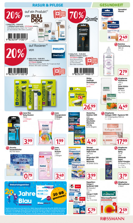Rossmann Angebote ab 15.09.25 bis 20.09.25