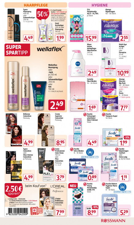 Rossmann Angebote ab 15.09.25 bis 20.09.25