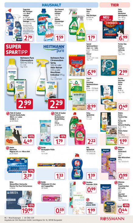 Rossmann Angebote ab 15.09.25 bis 20.09.25