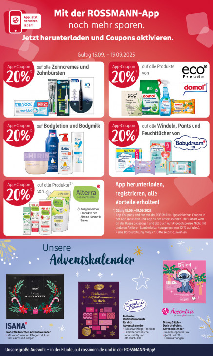 Rossmann Angebote ab 15.09.25 bis 20.09.25