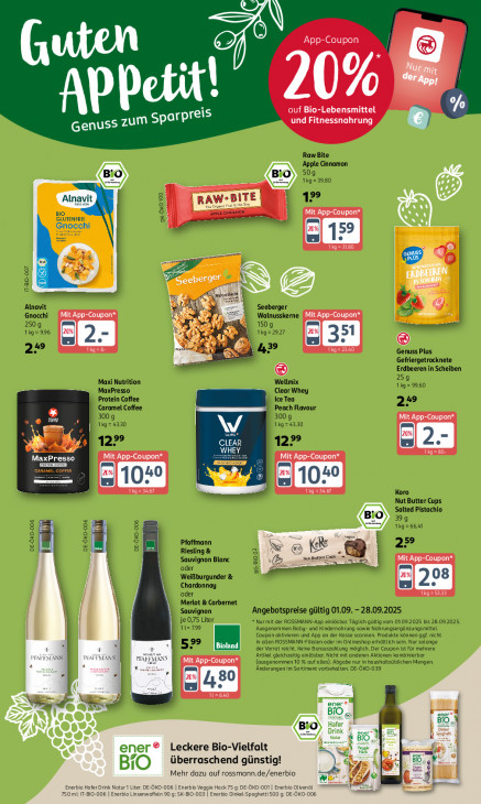 Rossmann Angebote ab 15.09.25 bis 20.09.25