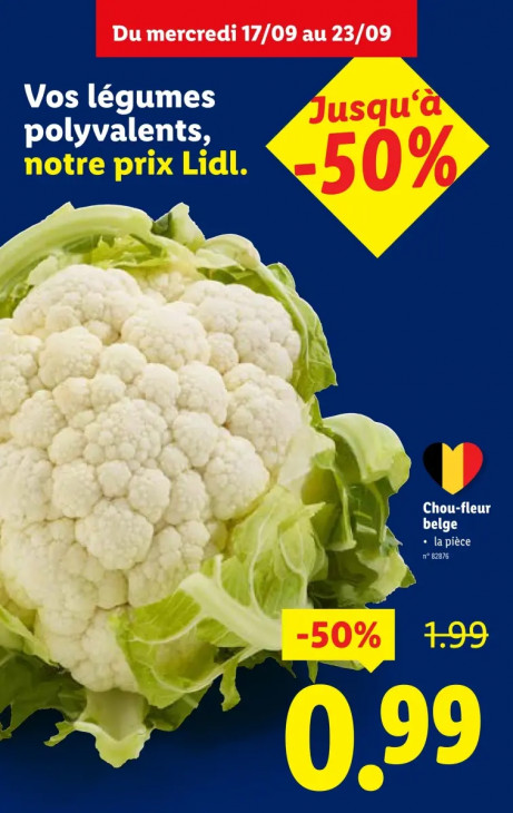 Lidl Dépliant 17.09.2025