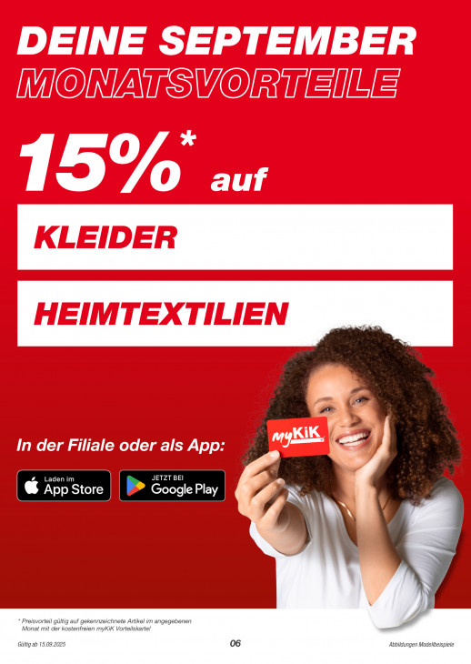 KiK Angebote ab 15.09.25 bis 24.09.25