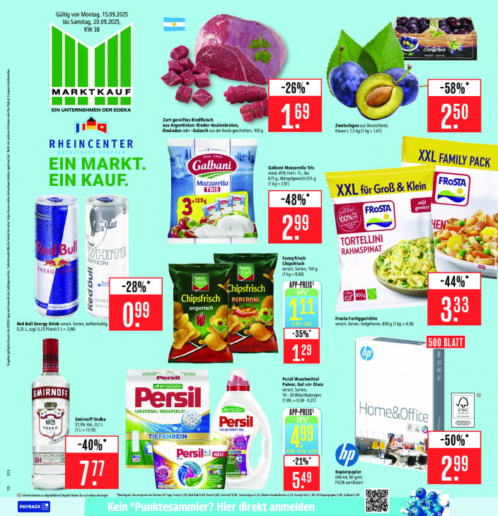 Marktkauf Angebote ab 15.09.25 bis 20.09.25