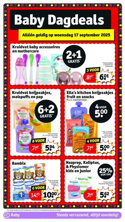 Kruidvat Folder 16.09.2025