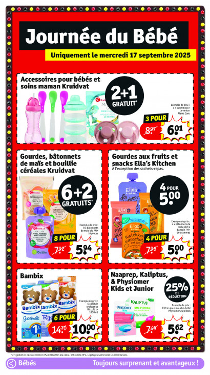 Kruidvat Dépliant 16.09.2025
