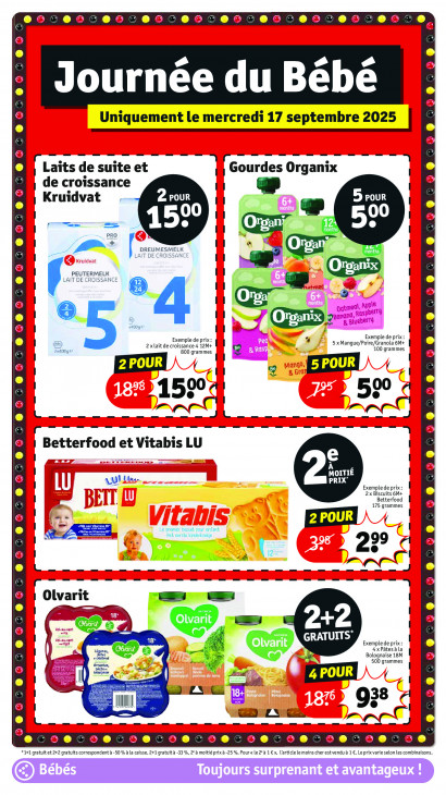 Kruidvat Dépliant 16.09.2025