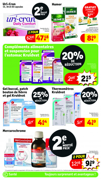 Kruidvat Dépliant 16.09.2025